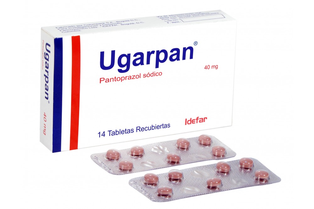 UGARPAN TAB 40 MG 14 tabletas recubiertas