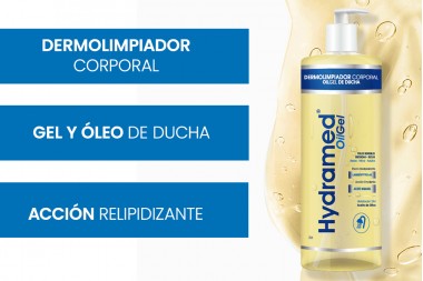 DERMOLIMPIADOR CORPORAL HYDRAMED OILGEL DE DUCHA 500 ML