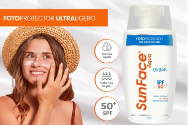 PROTECTOR SOLAR SUNFACE SPF 50 AQUA 60 ML