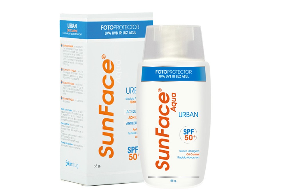 Protector Solar Sunface Spf 50 Aqua 60 Ml