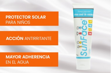 Protector Solar Sunface Kids Spf 50 En Crema 75 G