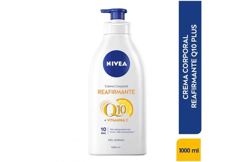 CREMA CORPORAL REAFIRMANTE NIVEA Q10 1000 ML