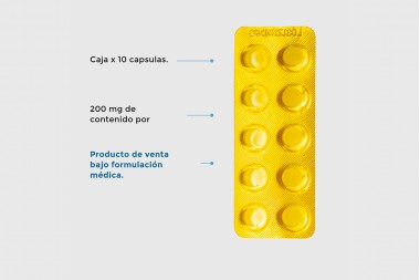 Ovale 200 mg 10 Tabletas