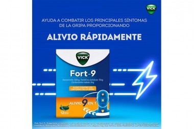Vick Fort-9 6 Capsulas Blandas