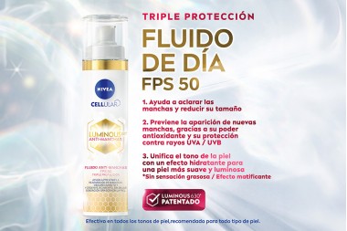 FLUIDO ANTI-MANCHAS NIVEA LUMINOUS 630 TRIPLE PROTECCIÓN  40 ML