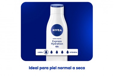 Crema Nivea Body Hidratación Express 250 Ml