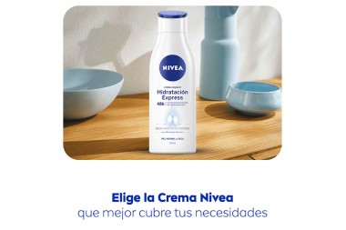 Crema Nivea Body Hidratación Express 250 mL