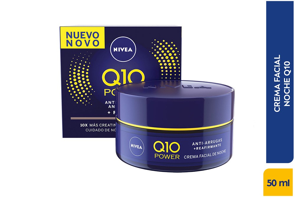 Nivea Q10 Plus Crema Facial De Noche 50 Ml