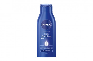 CREMA CORPORAL NIVEA milk nutritiva 400 ml