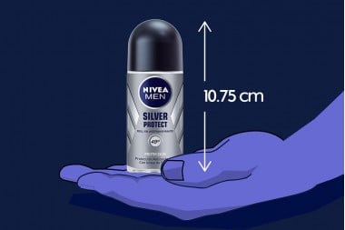 Desodorante Nivea Men Silver protect roll-on 50 mL
