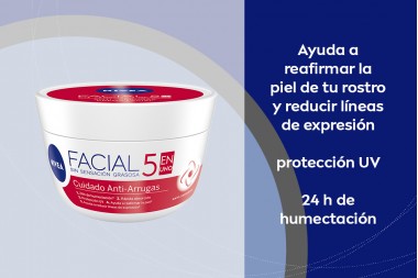 Nivea Crema Cuidado Antiarrugas 5 En 1 50 Ml