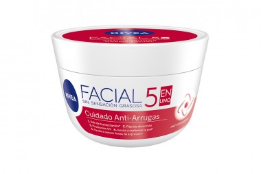 Nivea Crema Cuidado Antiarrugas 5 En 1 50 mL