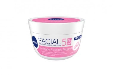 Crema Facial Nivea Aclarado Natural 5 En 1 50 Ml