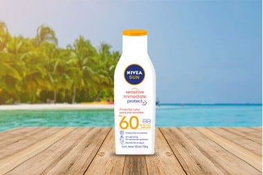 Bloqueador Nivea Sun Sensitive Fps 60 125 Ml