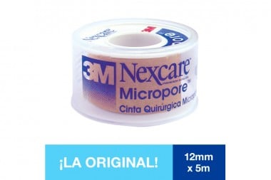 CINTA QUIRURGICA MICROPORE 12MM 5M