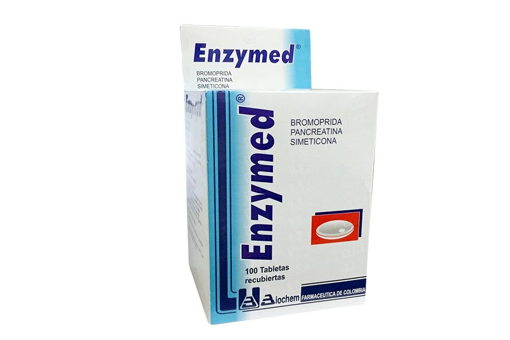 ENZYMED 100 TABLETAS RECUBIERTAS