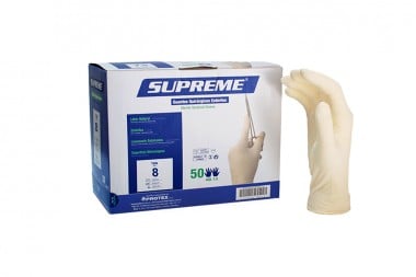 GUANTES QUIRURGICOS SUPREME...