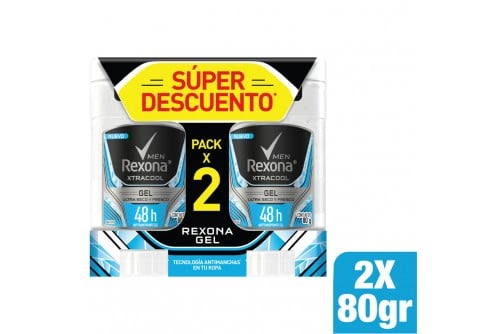 Oferta 2 Desodorante Rexona...