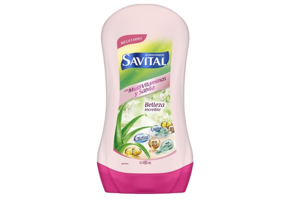 ACONDICIONADOR SAVITAL MULTIVITAMINAS Y SÁBILA 490 ML