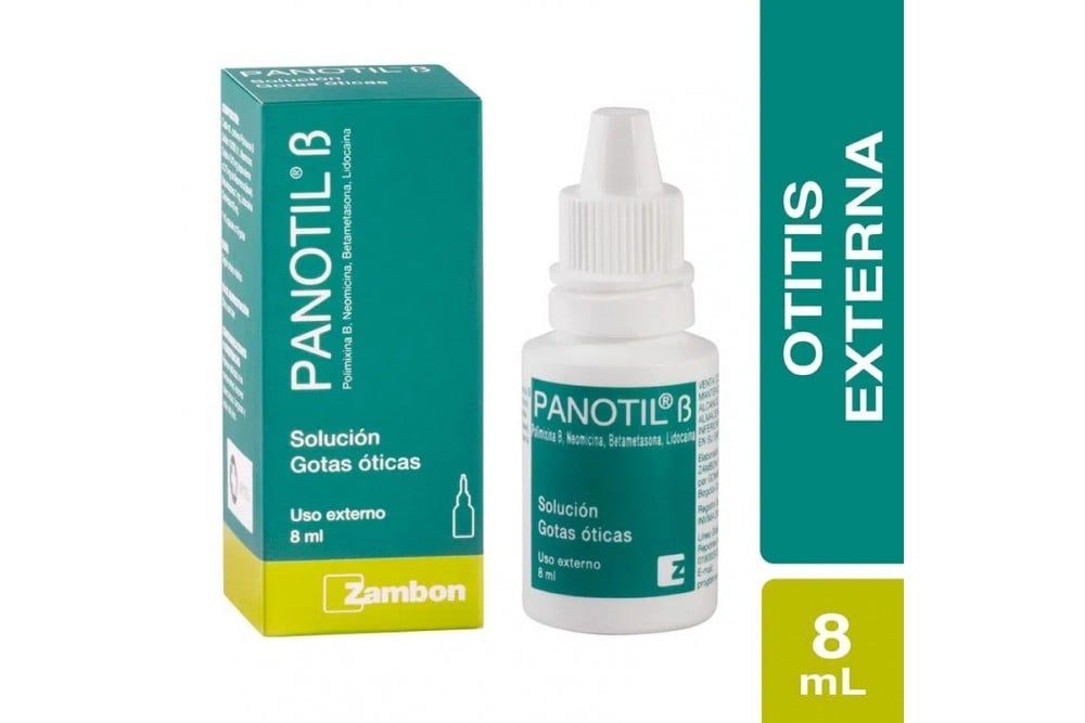 Panotil B Gotas Oticas 8 Ml