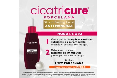 Cicatricure Serum Peeling Facial Porcelana X 30 Ml