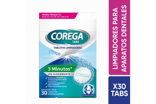 Corega Tabs Limpiadoras 30...