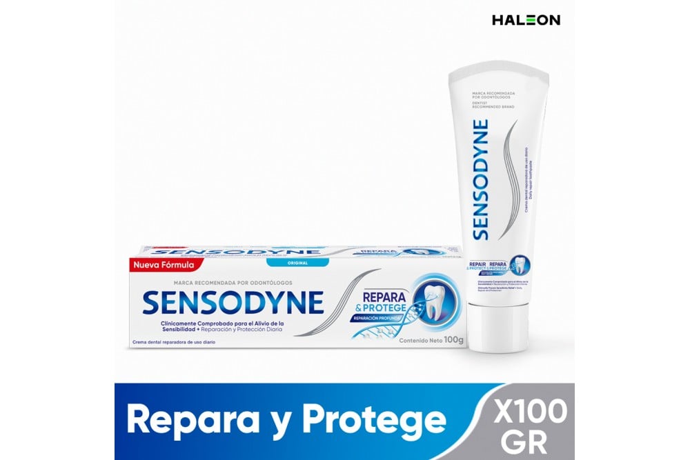 Crema Dental Sensodyne Repara & Protege 100 g