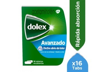 Dolex Avanzado 16 Tabletas...