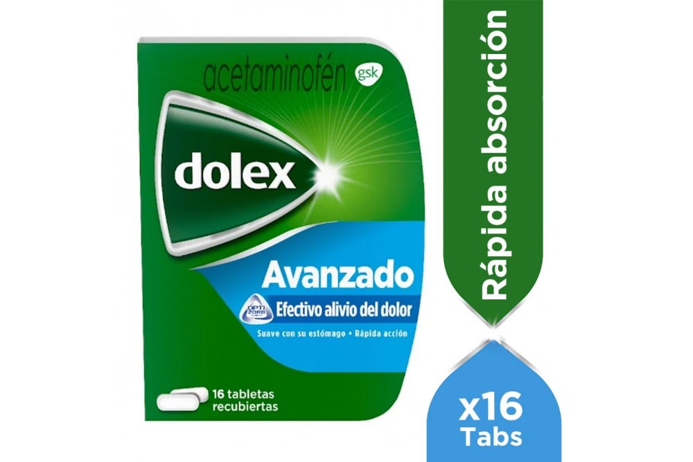 Dolex Avanzado 16 Tabletas Recubiertas