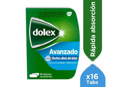 Dolex Avanzado 16 Tabletas...