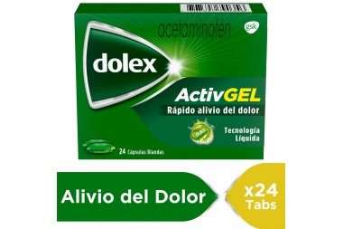 Dolex ActivGel 500 mg 24...