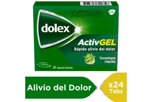 Dolex Activgel 500 Mg 24...