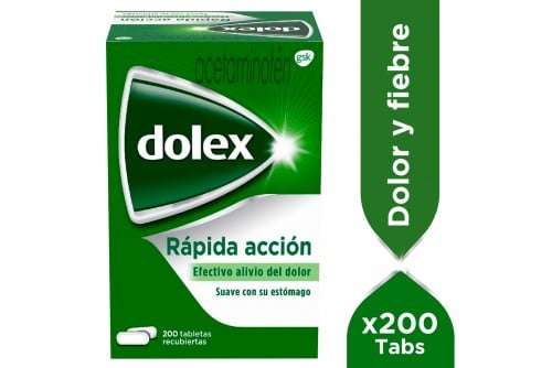 Dolex Rapida Acción 200...