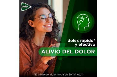 Dolex rápida acción 500 mg 100 Tabletas