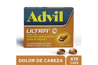 Advil Ultra 10 Cápsulas...