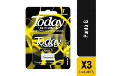 Condones Punto G Today 3 Unds