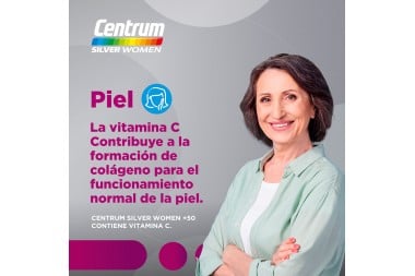 Centrum Silver Women + 50 Años 60 Tabletas