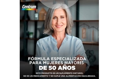 Centrum Silver Women + 50 Años 60 Tabletas