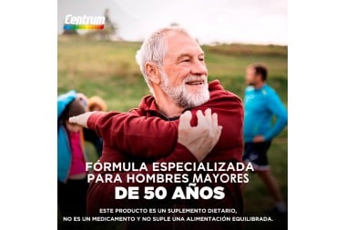 Centrum Silver Men +50 Años 60 Tabletas
