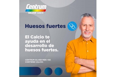Centrum Silver Men +50 Años 60 Tabletas