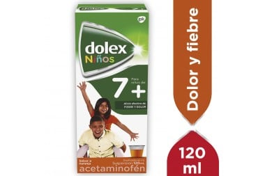 Jarabe Dolex Niños 7+ 120 mL