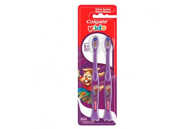 Cepillo Dental Colgate Kids 5+ Años 2 Unds