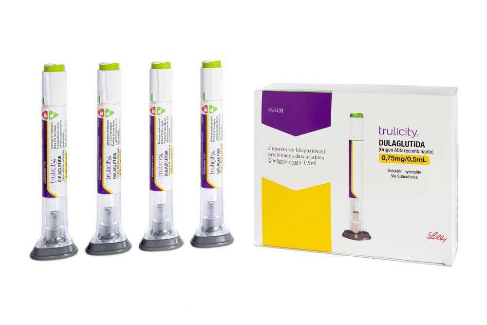 Trulicity 0,75 Mg/ 0,5 Ml Caja Con 4 Jeringas Prellenadas