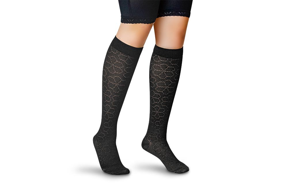 Media Fantasy Dama Compresion Media Negro M