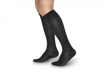 Calcetin A La Rodilla De Compresion Graduada Medivaric T-Xl Negro