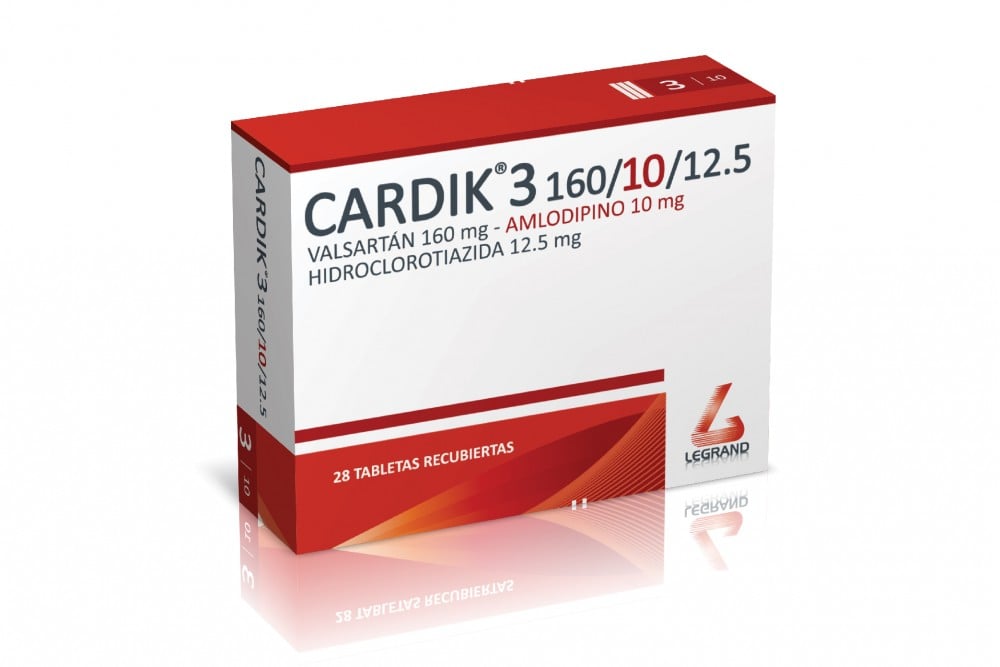 Cardik 3 28 Tabletas Recubiertas