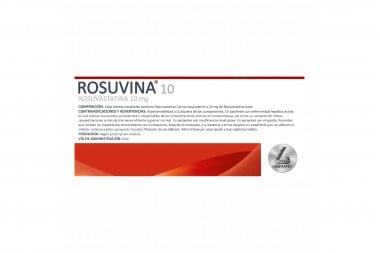 Rosuvina 10 28 Tabletas Recubiertas