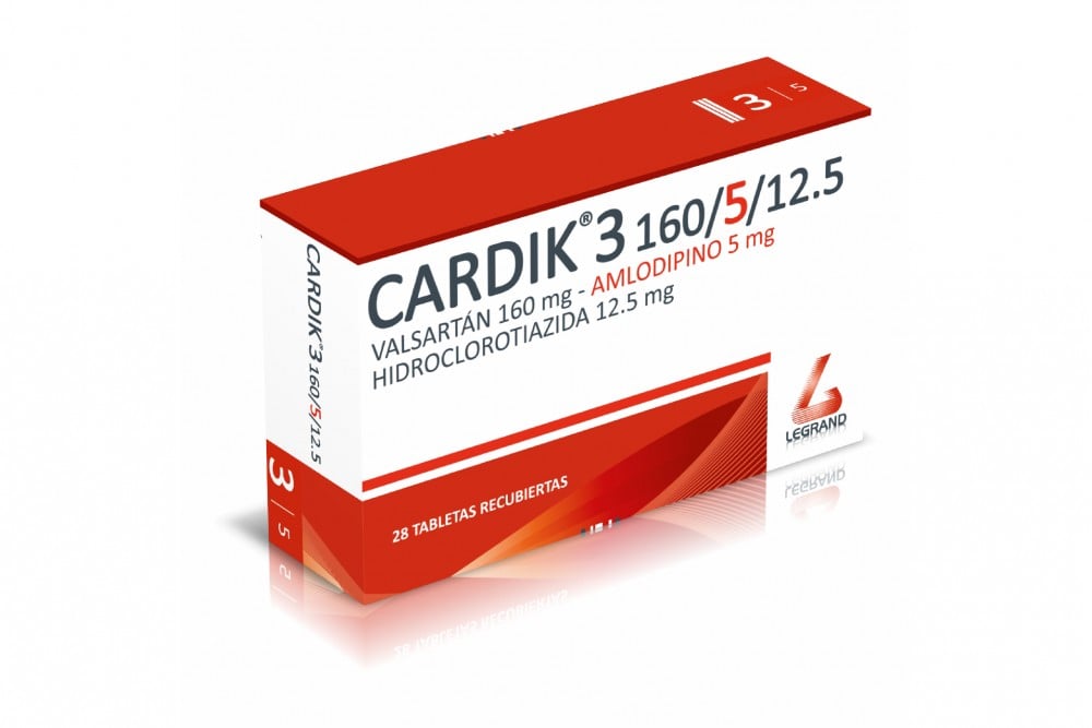 Cardik 3 28 Tabletas Recubiertas