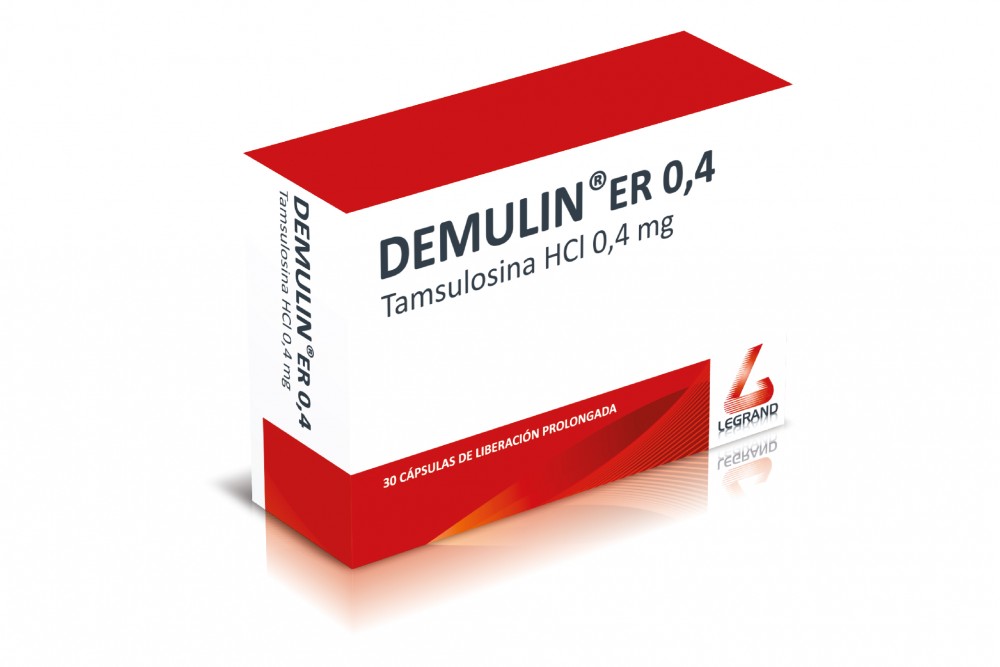 DEMULIN ER 0.4 30 cápsulas de liberación prolongada