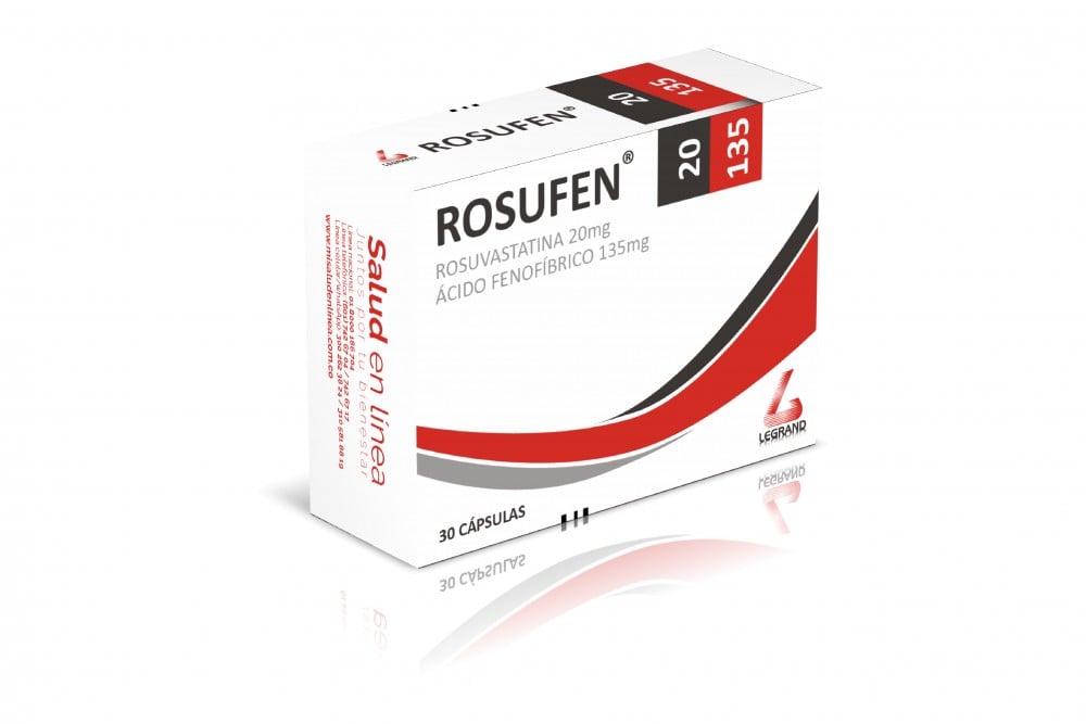 ROSUFEN 20-135 30 cápsulas